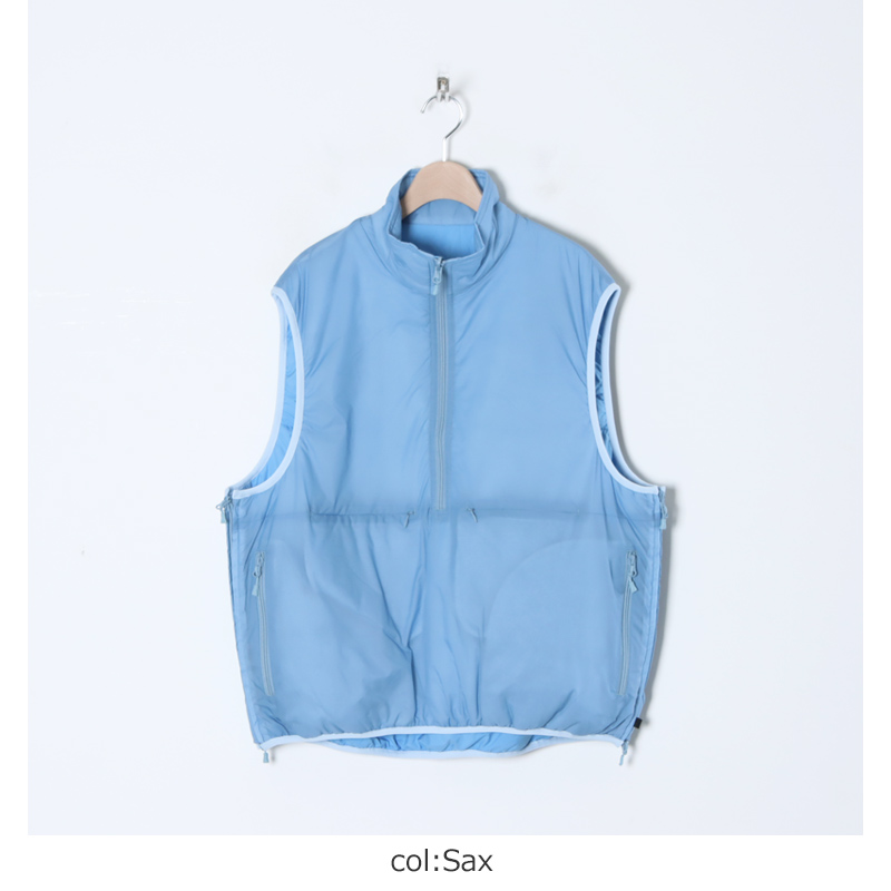 DAIWA PIER39 (ダイワピア39) W's TECH REVERSIBLE PULLOVER PUFF VEST