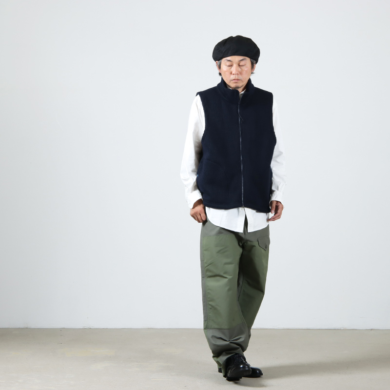 ENGINEERED GARMENTS (エンジニアードガーメンツ) High Mock Knit Vest
