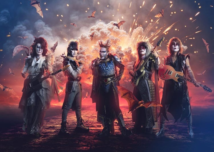 聖飢魔II地球デビュー40周年ツアー日程明らかに、新作小教典やローソン