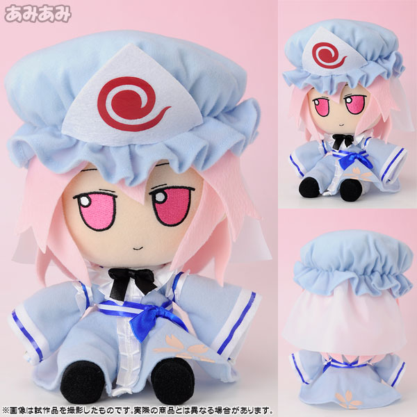 東方ぬいぐるみシリーズ12【西行寺幽々子】 ふもふもゆゆこ。（再販