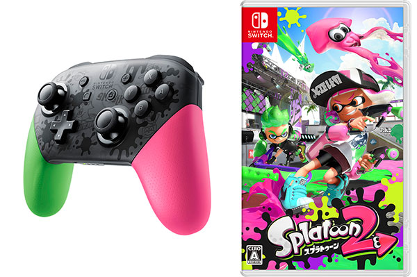 任天堂Nintendo Switch 本体 プロコン スプラトゥーン2付き Nintendo