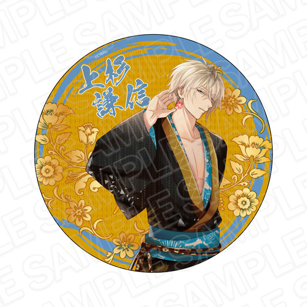 イケメン戦国 上杉謙信 永縁 缶バッジ イケメン戦国 上杉謙信 スチル