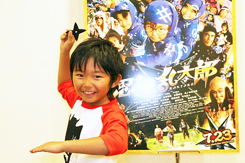 実写版『忍たま乱太郎』で乱太郎を演じる加藤清史郎くんインタビュー