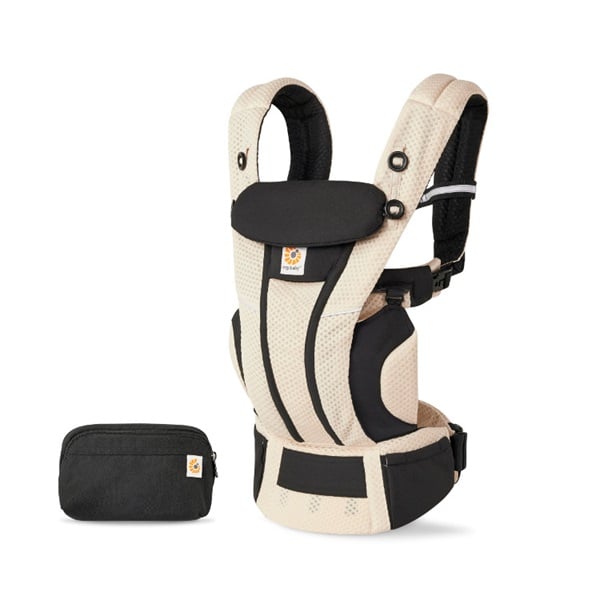 Ergobaby エルゴベビー OMNI Breeze ブラック＆ベージュカラーブロック