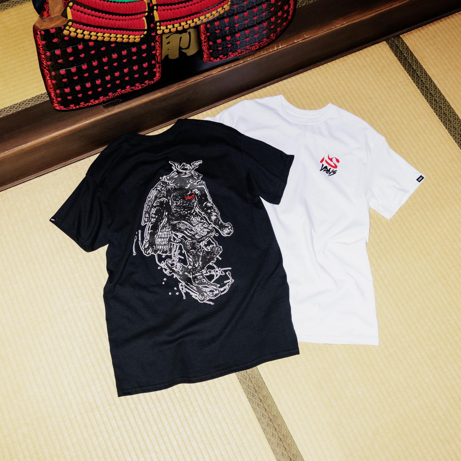 VANS】 ヴァンズ SAMURAI SS TEE ショートスリーブ VN000ZV2BLK ABC