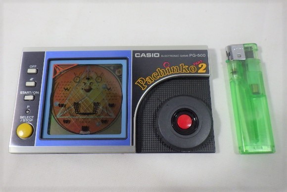 □61：カシオ ゲームウォッチ パチンコ2 PG-500□の落札情報詳細