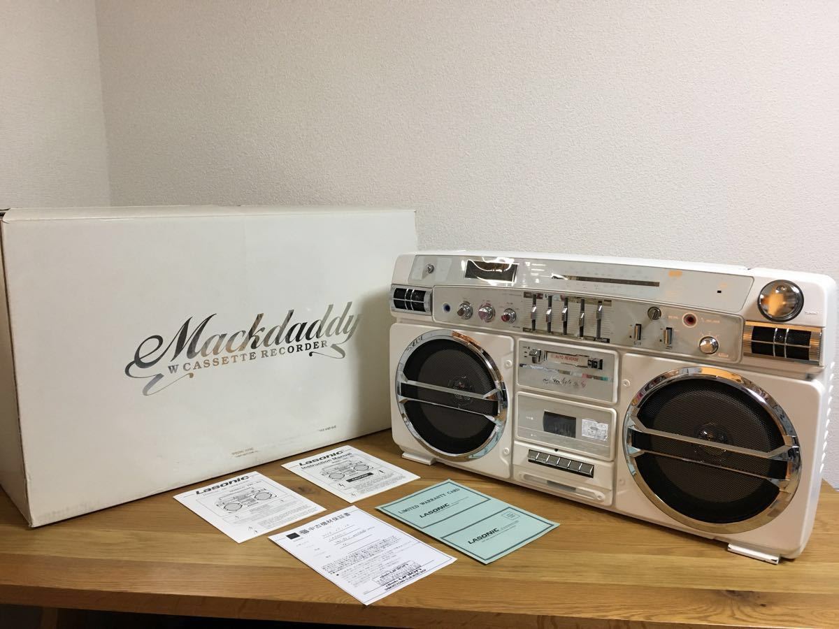 Lasonic × Mackdaddy 大型ラジカセ