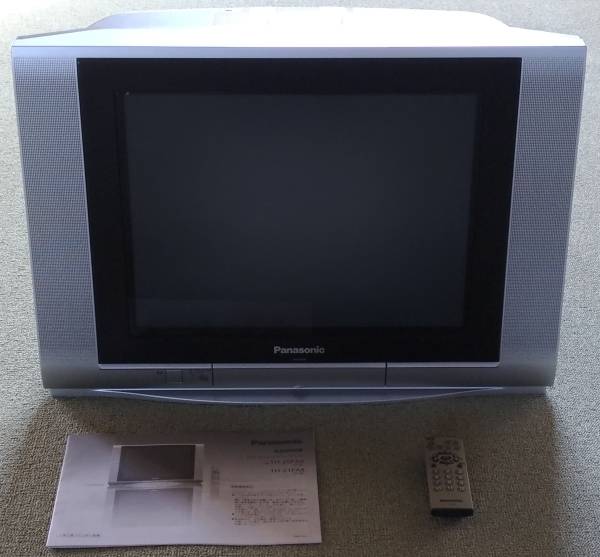中古】【即決】パナソニック 21型 ブラウン管テレビ 2005年製 TH-21FA8