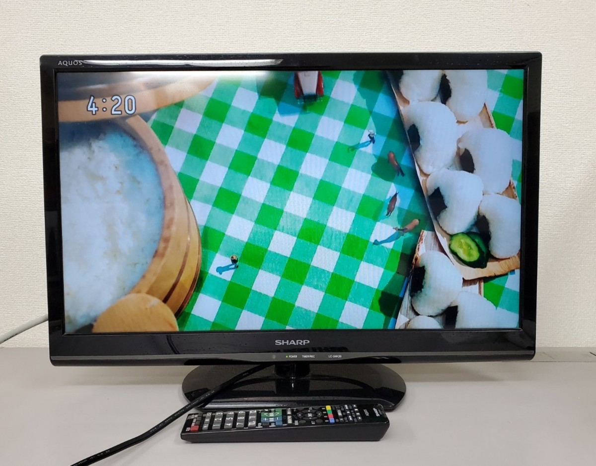 最高 アクオス LC-24K20 未使用に近い アクオス LC-24K20 未使用に近い