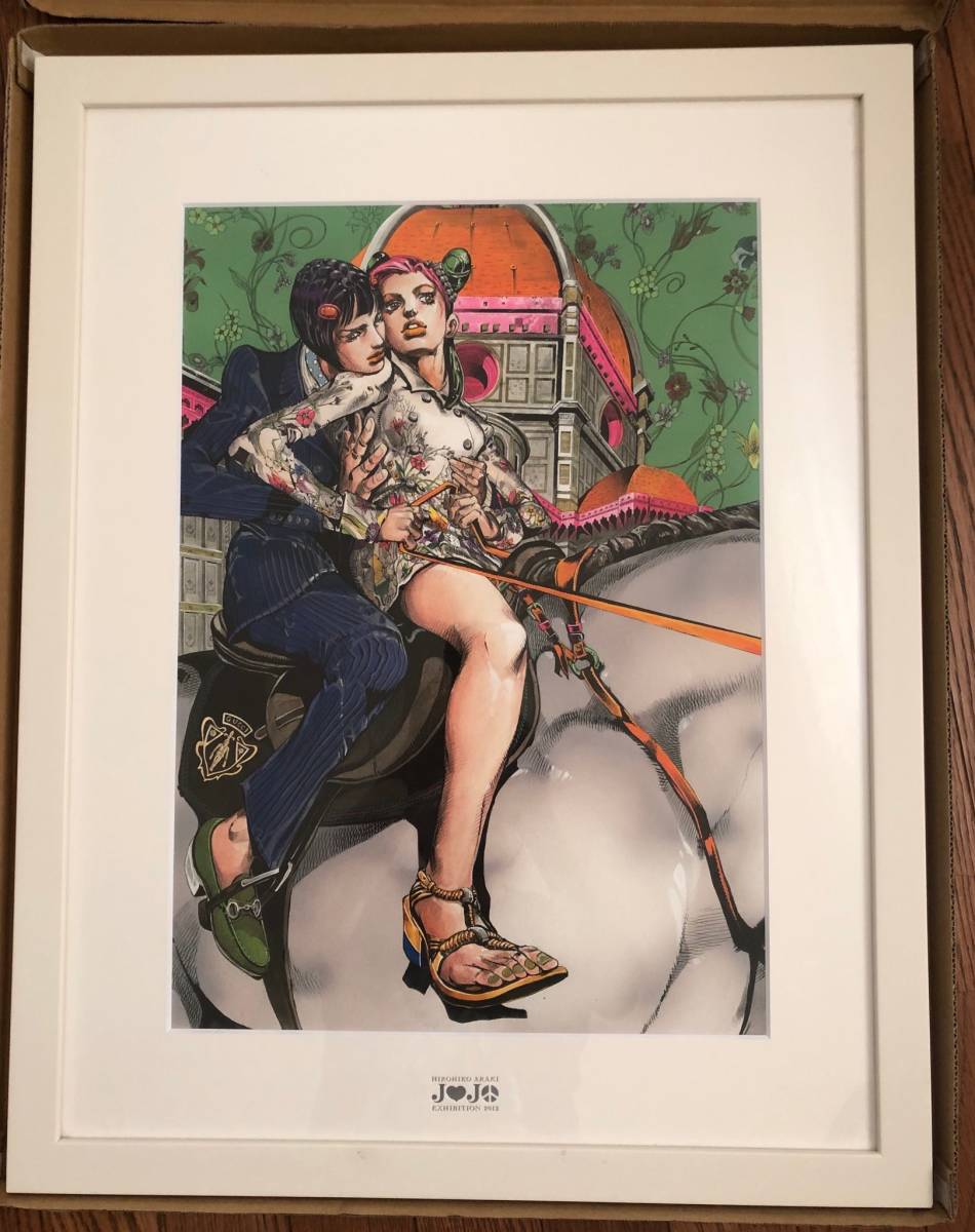 ジョジョの奇妙な冒険 複製原画 ブチャラティ 徐倫 ジョジョ展 JOJOの