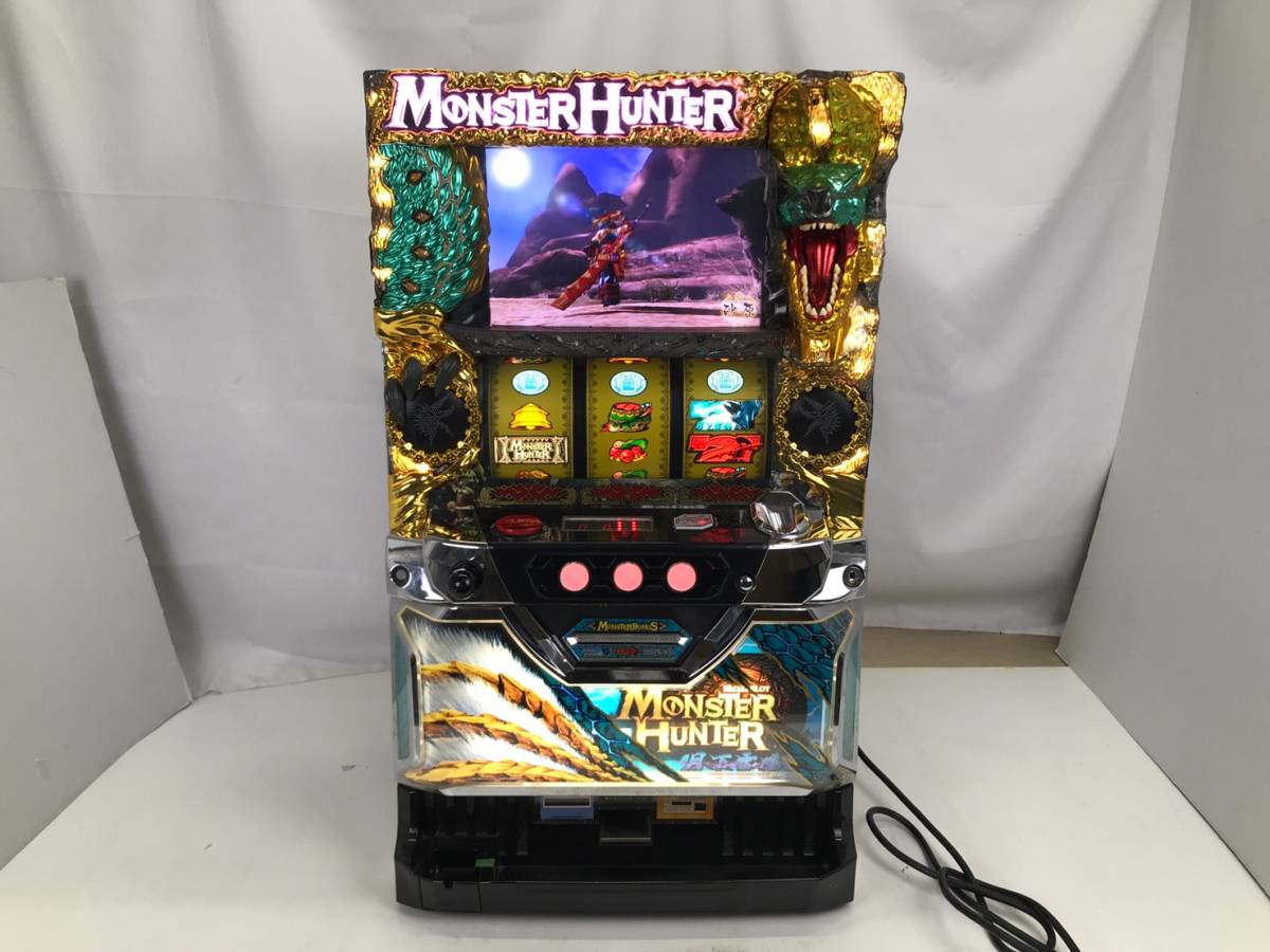 モンスターハンター月下雷鳴 パチスロ実機 アミューズメント基板