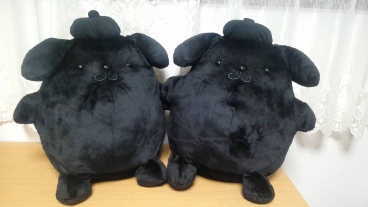 新品】☆2体セット価格☆送料込 ポムポムプリン わくわくブラック