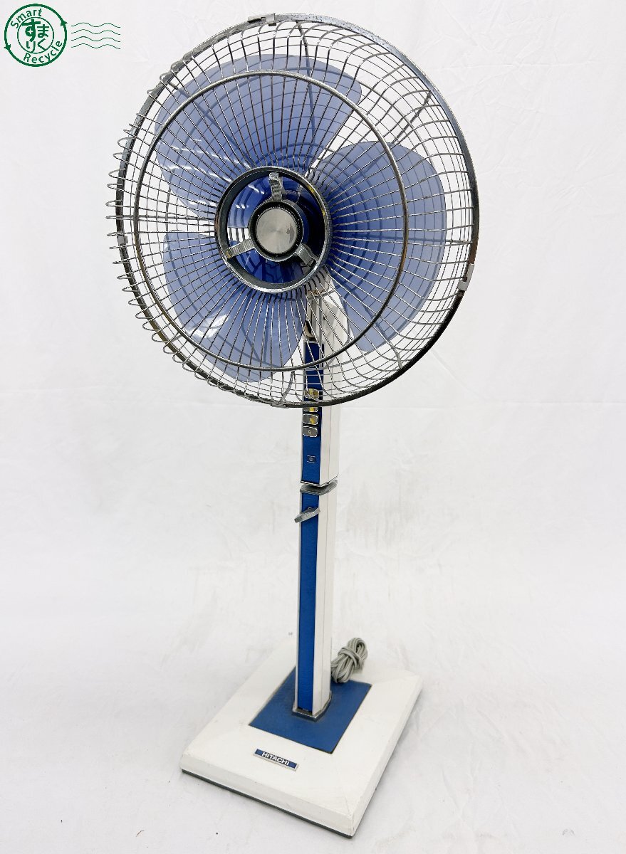 HITACHI/日立 扇風機 H-672形 昭和レトロ 換気/家電/動作確認済 中古品