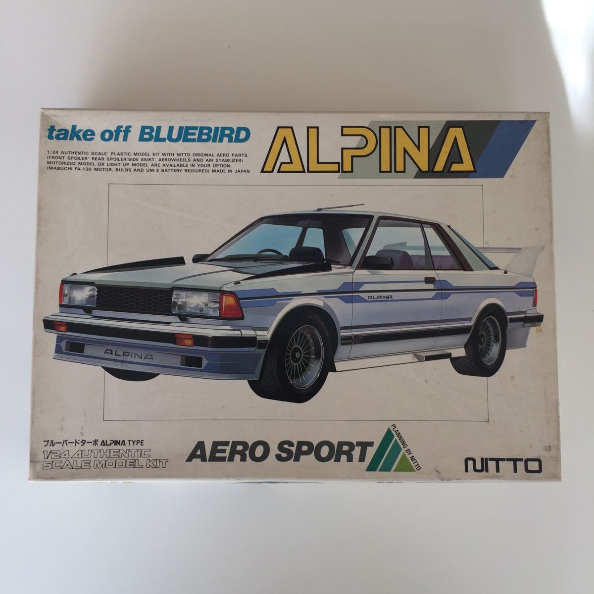 新品】ニットー NITTO ブルーバードターボ ALPINA アルピナ 1/24