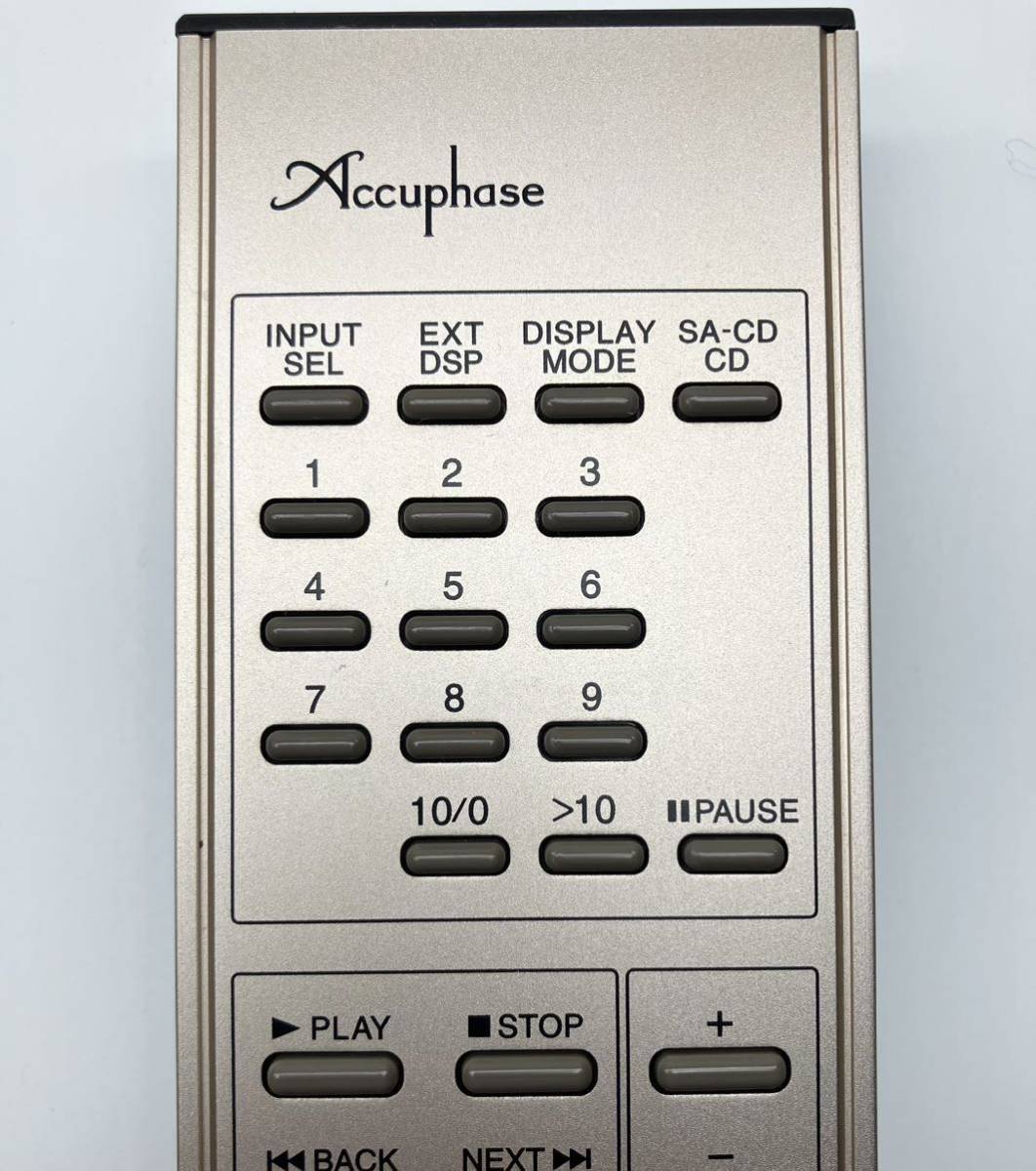 Accuphase CD用リモコン(remote) 適応機種：DP-800 Accuphase CD用