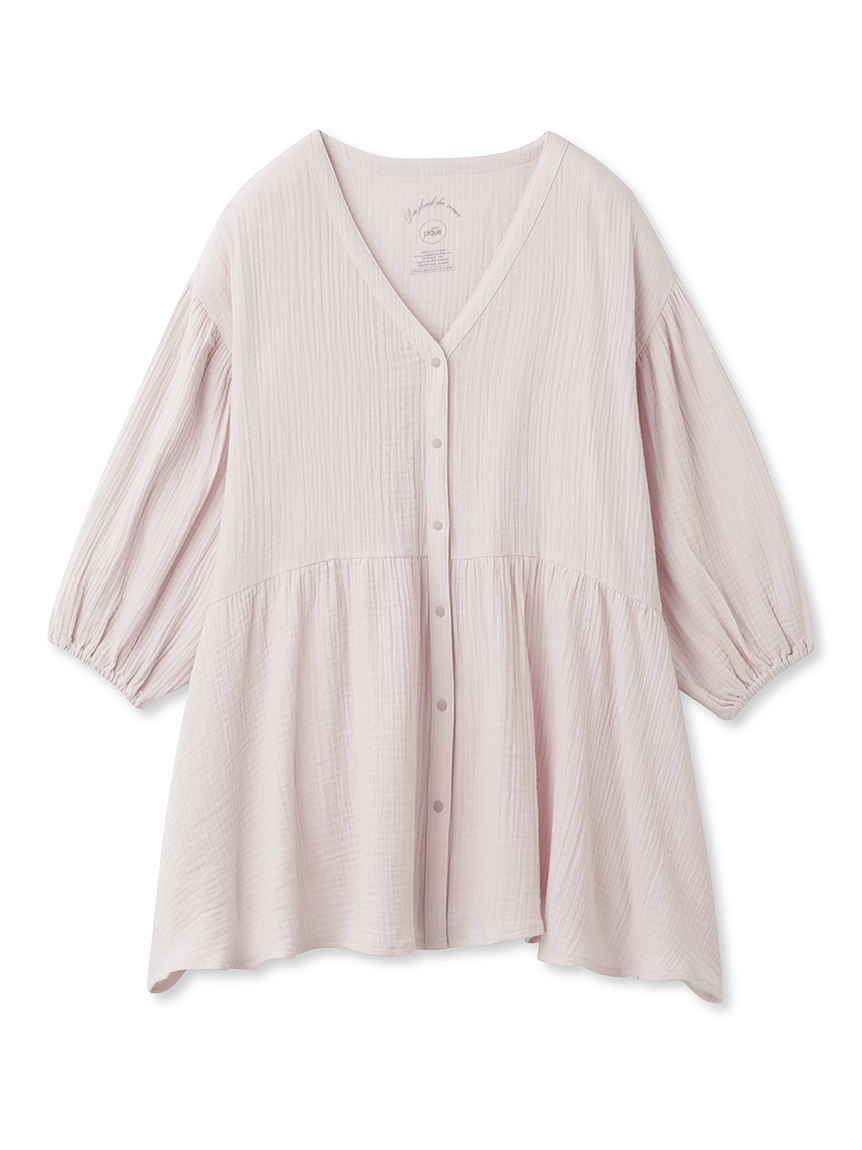 マタニティガーゼプルオーバー(シャツ)｜ルームウェア・パジャマ通販の