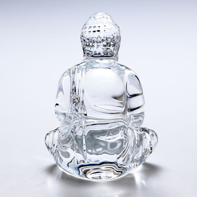 バカラ クリスタルフィギュア ブッダ 仏陀 クリア 2609200 インテリア