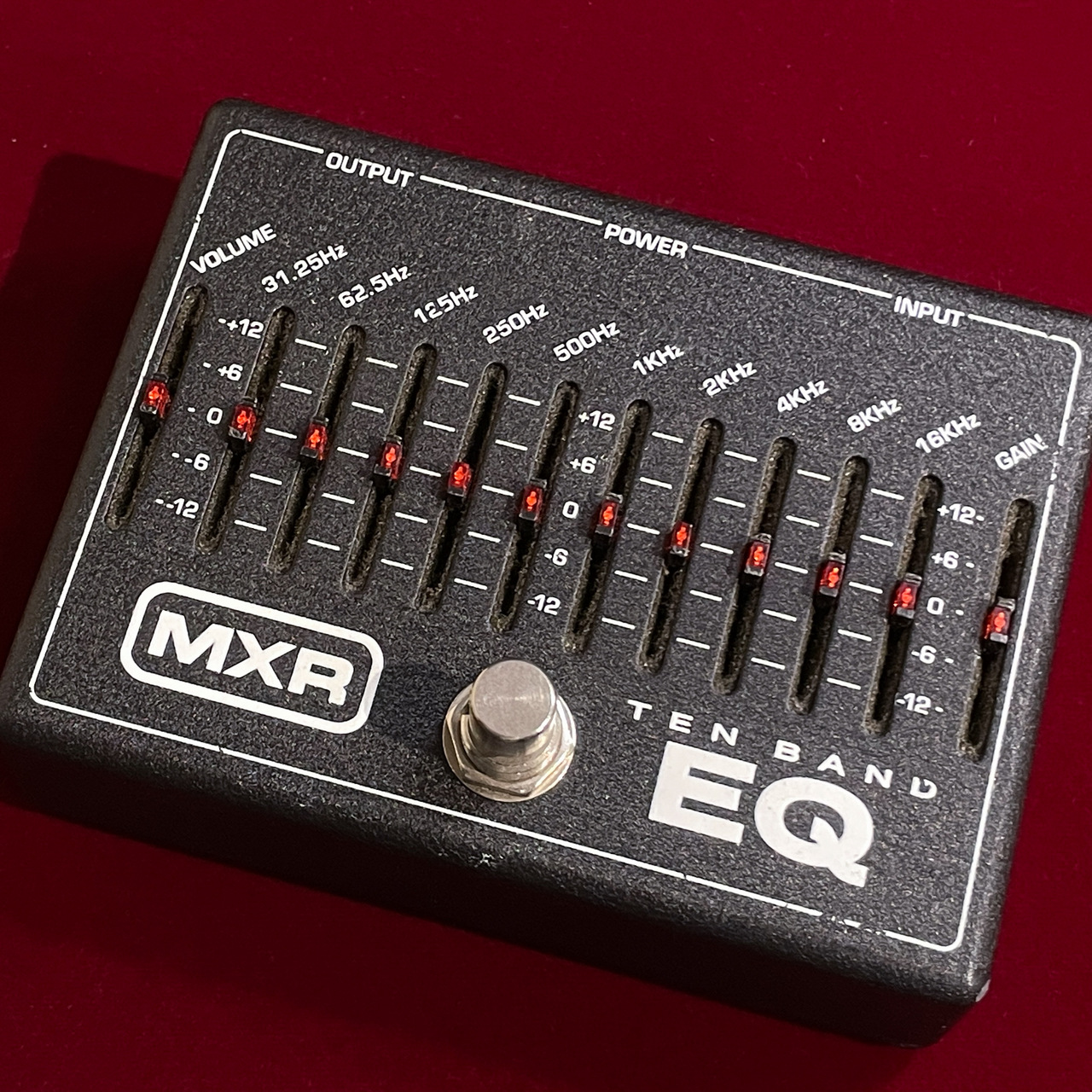 MXR M108 10-Band EQ 【中古】【箱取説・専用18Vアダプター付属
