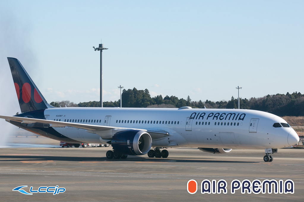 韓国・エアプレミア、初の日本路線 成田－ソウル線 本日12月23日就航