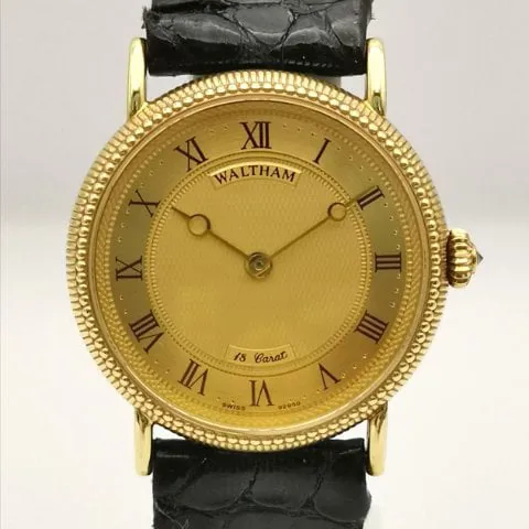 Waltham Watch Company Yellow gold Champagne 1992 Japan | Dealer