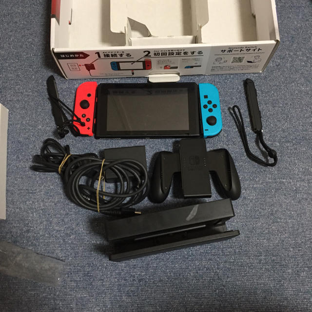 Nintendo Switch - ニンテンドースイッチ本体（ジャンク）の通販 by