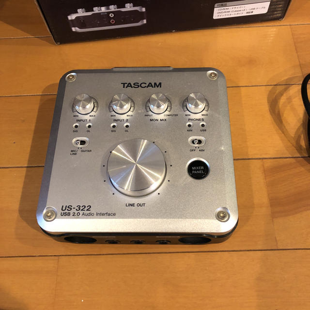 中古)TASCAM US-322 オーディオインターフェースの通販 by yu-ko's