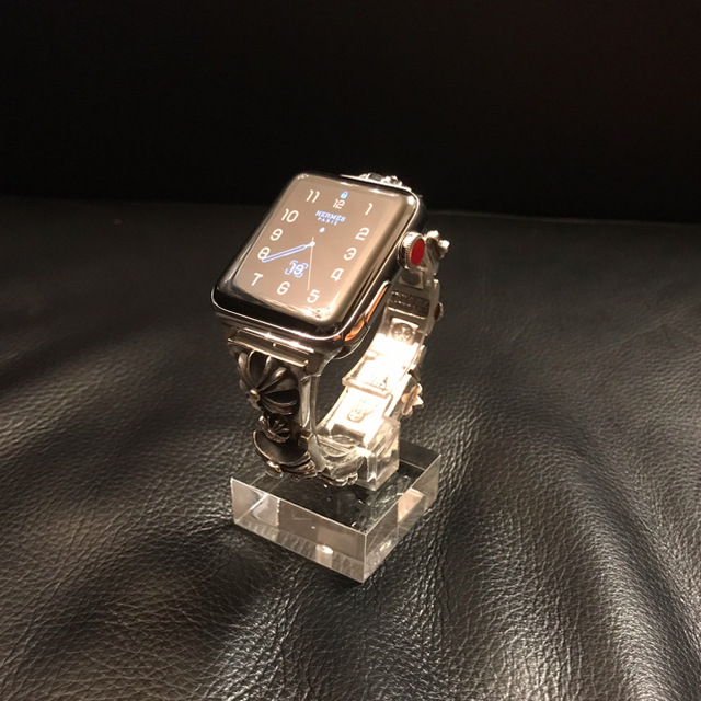 HERMES - クロムハーツ×HERMES Apple Watch Series 3セルラーの通販 by