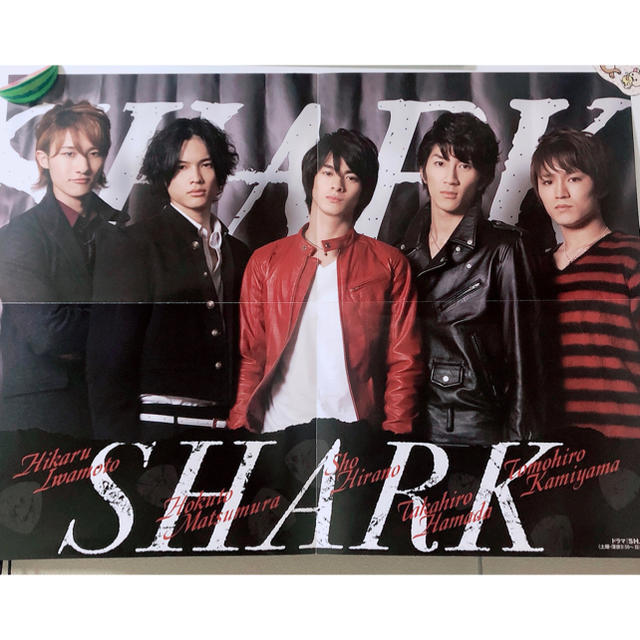 SHARK Blu-ray BOX 4枚組、岩本照写真5枚、平野紫耀リーフレット SHARK