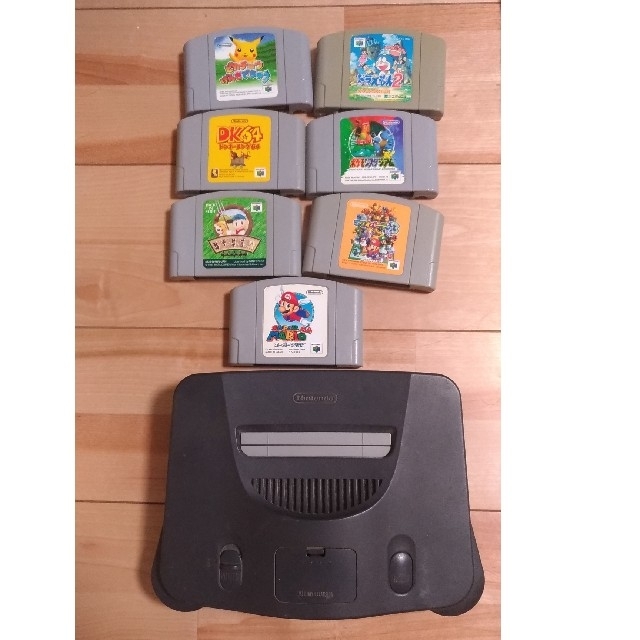 NINTENDO 64 - レトロ 任天堂ロクヨン 本体 ソフトセットの通販 by