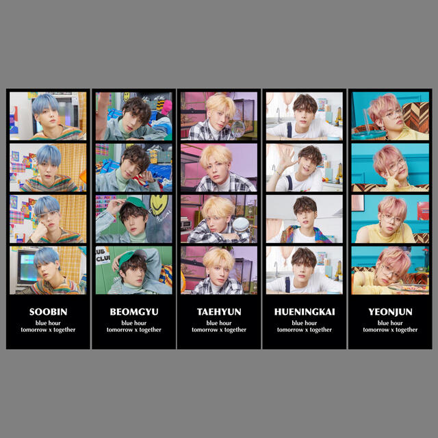 TXT 韓国プリクラ（BLUEHOUR）の通販 by ✴︎｜ラクマ