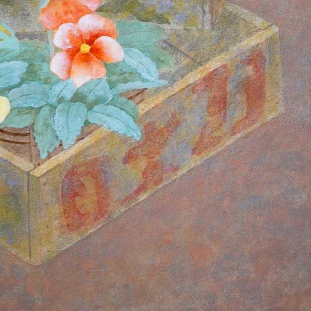 作品名 「宝石箱」 岩絵の具 日本画 額入りの通販 by Simonon｜ラクマ