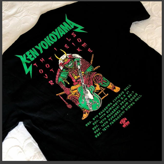 ☆美品☆ken yokoyama☆Tシャツ☆Mサイズ☆デスピザ☆横山健☆ブラック