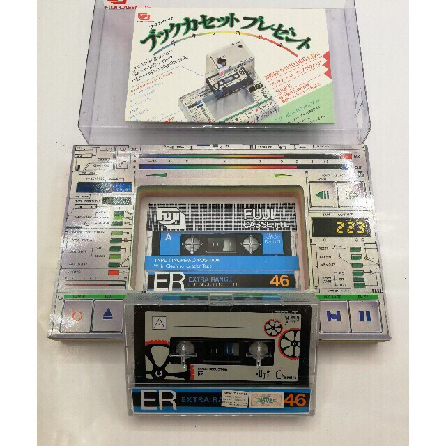 フジカセット レア非売品 YMO テクノポリス カセットブック＋応募用紙