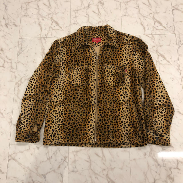 Cheetah Pile Supreme Cheetah Shirt Supreme Cheetah Pile Zip Up
