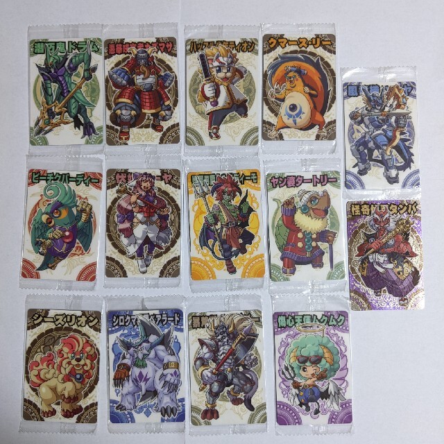 森羅万象 キャラクターカード46枚セット 森羅万象チョコカードセット