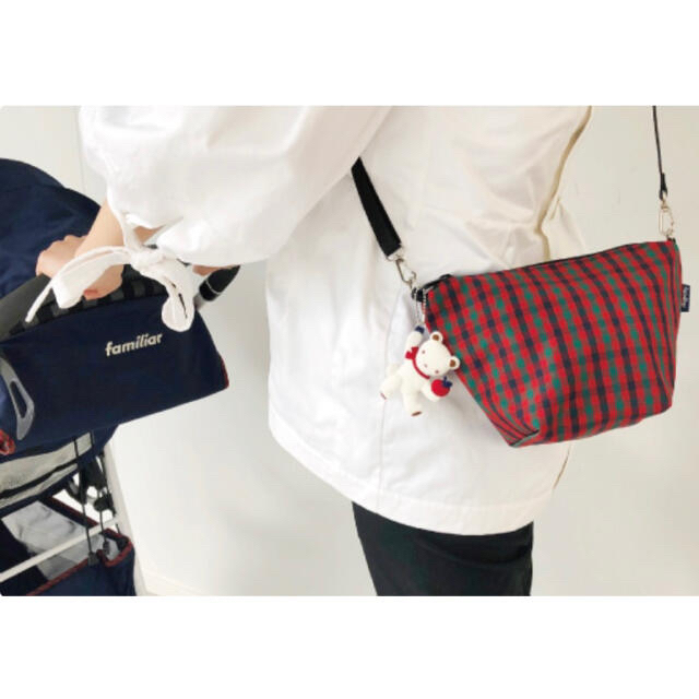 familiar - 完売！レア！familiar ポシェット ショルダーバッグ