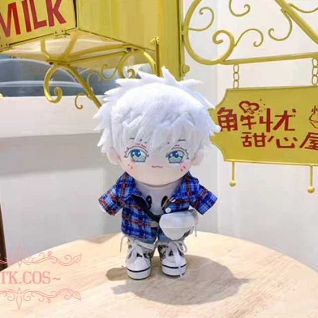 S⑨5 呪術廻戦 五条悟 ぬいぐるみ 20cm 猫 着せ替え 高品質 プレゼント