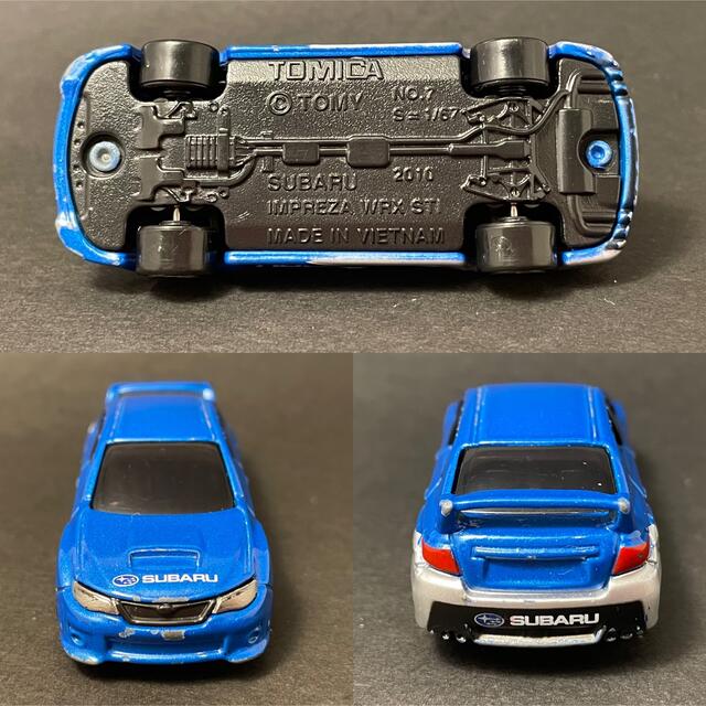 Takara Tomy - 【廃盤】トミカ No.7 スバル インプレッサ WRX STI