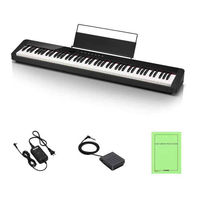 CASIO 電子ピアノ 専用スタンド CS-53P イス CB-7BK セット CB-7BK | CASIO