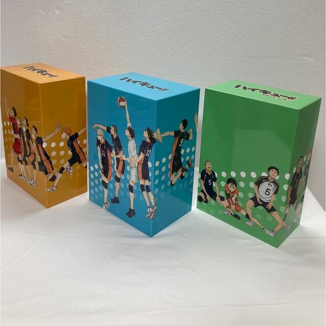 ハイキュー 1期 DVD BOX 2期 1〜5巻 Blu-ray BOXの通販 by ワンポ's