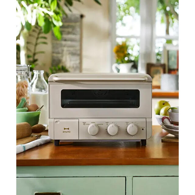 BRUNO ブルーノ スチーム＆ベイクトースター グレージュの通販 by