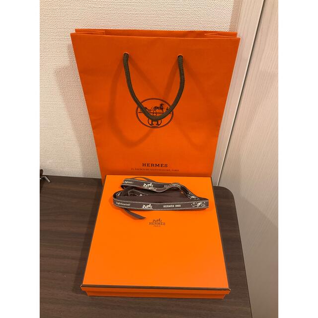 HERMES ギフトボックス とピコタン保存袋 HERMES ギフトボックス と