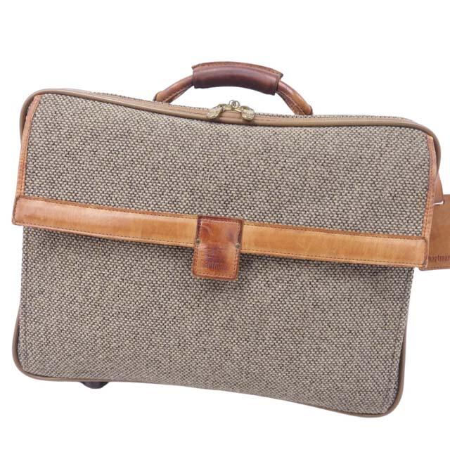 hartmann - ハートマン バッグ アタッシュケース ツイード レザー