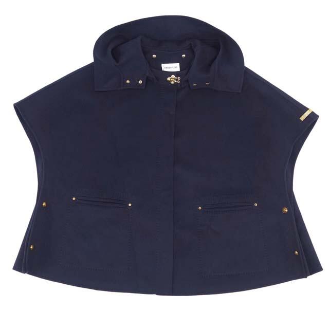 EMILIO PUCCI - 極美品 エミリオプッチ EMILIO PUCCI ポンチョ フード