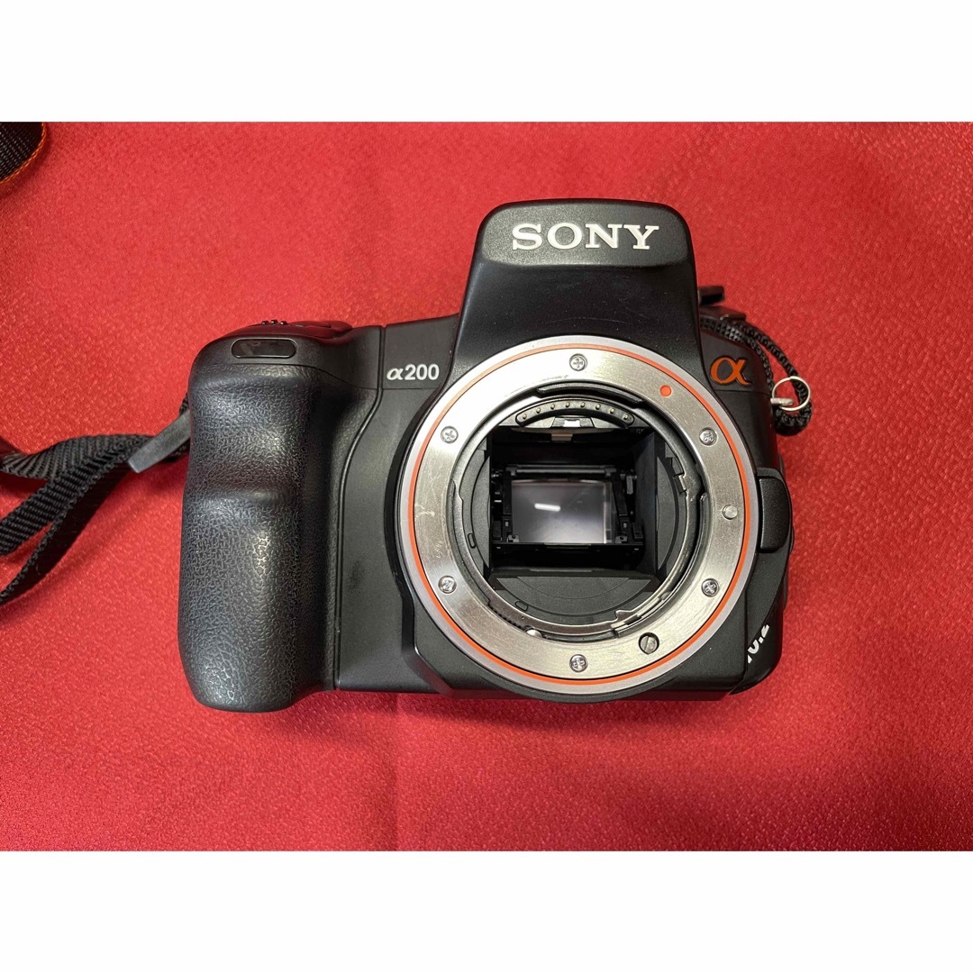 SONY - 付属品多数！SONY α200 ダブルレンズキット 一眼レフ カメラの