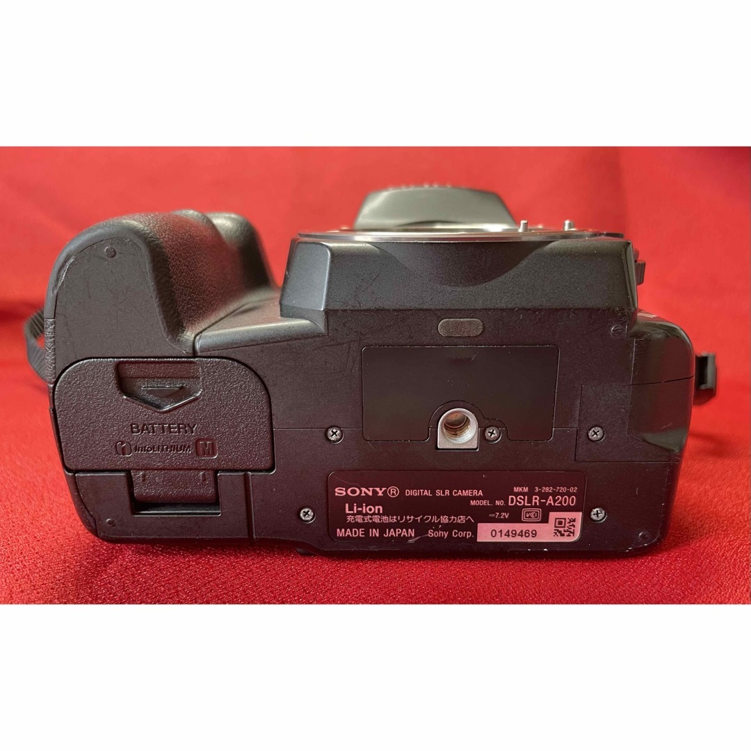 SONY - 付属品多数！SONY α200 ダブルレンズキット 一眼レフ カメラの