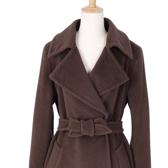 Max Mara - 美品 マックスマーラ Max Mara コート ウール アンゴラ