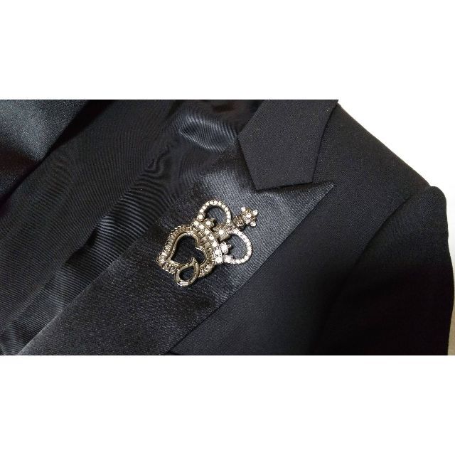 NUMBER (N)INE - 正規 廃盤 ナンバーナイン 王冠ハート涙ブローチ