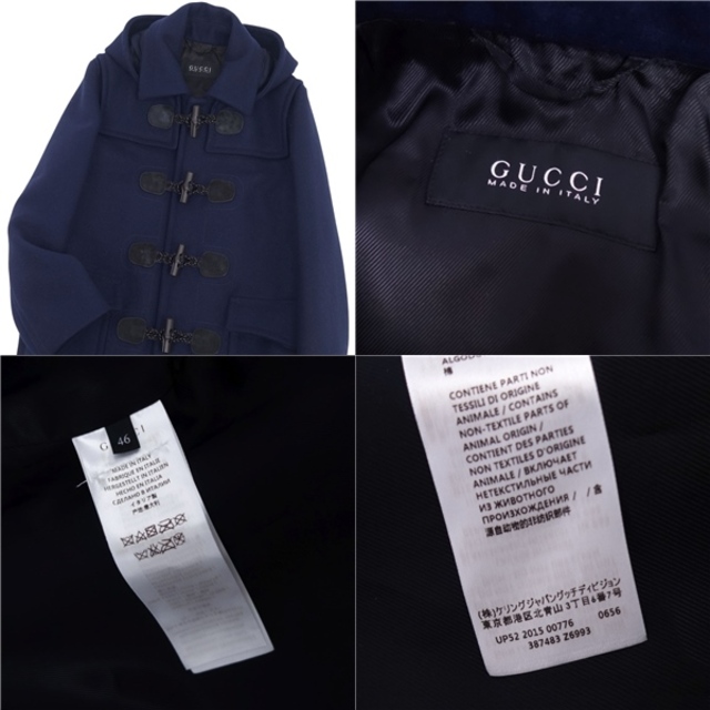 GUCCI - 美品 グッチ GUCCI コート 2way ダッフルコート バンブー