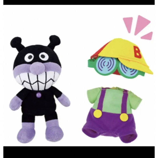 アンパンマン ばい吉 ドキ子 ぬいぐるみ セットの通販 by Åsukaren